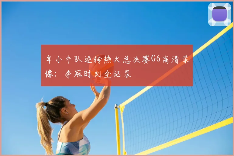 年小牛队逆转热火总决赛G6高清录像：夺冠时刻全记录